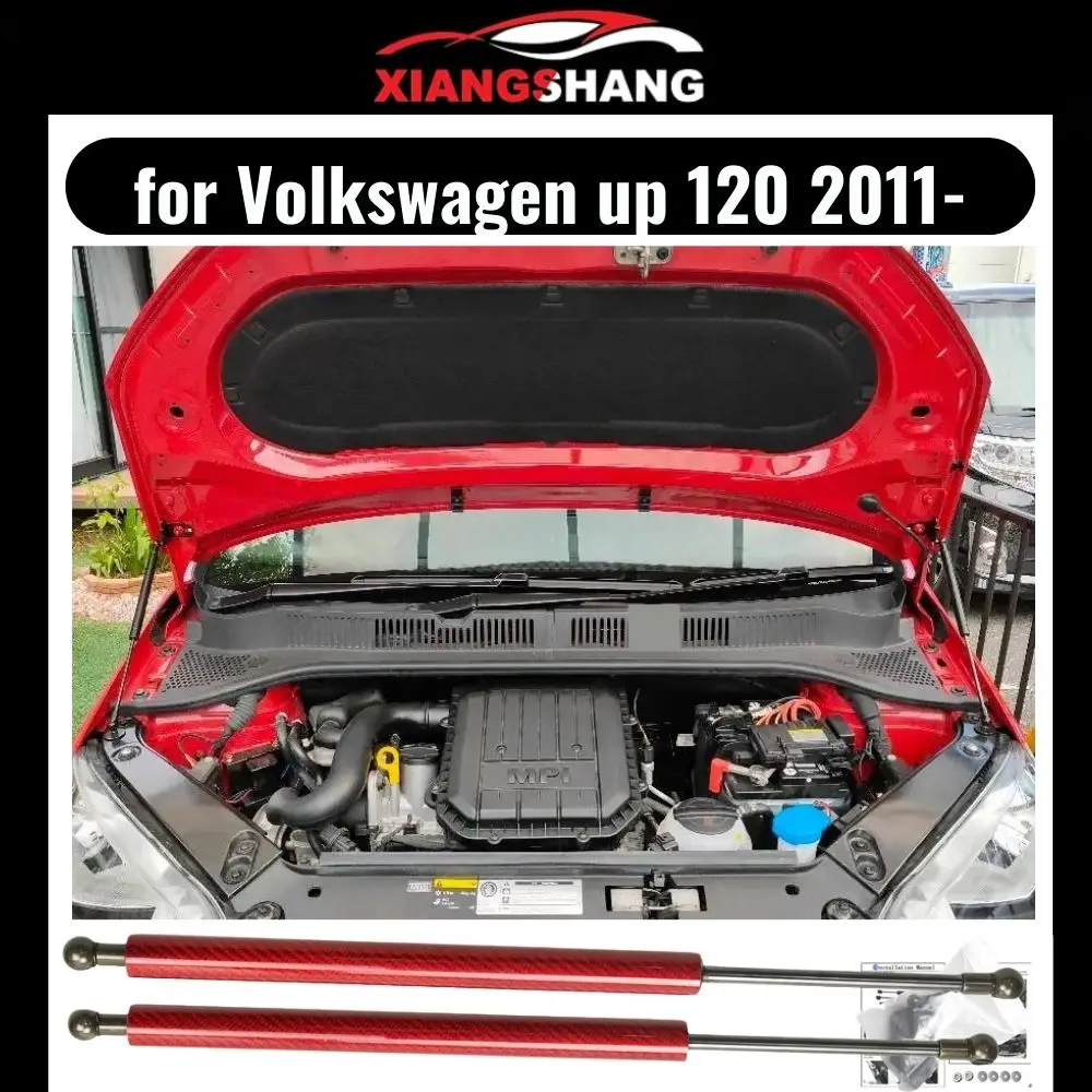 

for 2011-Volkswagen up! 120 AACHY Front Bonnet Hood Modify Gas Struts Carbon Fiber Spring Damper Lift Support Absorber