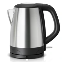 Electric Tea Kettle - CACHOO 1.7L Stainless Steel Electric Kettle with LED Indicator, Fast Boil Hot Water Boiler 1