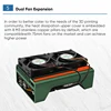 2024 Magic Multi-function Drawing /3D Printing/DIY/Soft Router Mini Pc 12th Gen Intel i3 N305 N100 Four Display 2*HDMI DP Type-C 6