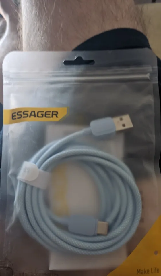 Essager 7A 100W USB Type C Cable For Huawei Honor 88W PD Fast Charging Charger USB A Data Cord Cable For Xiaomi Oneplus Samsung photo review