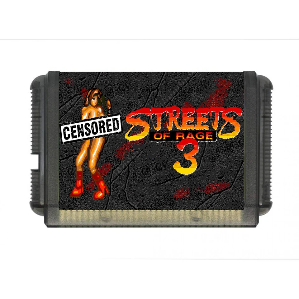 ストリート・オブ・レイジ 2 と 3 ネイキッド・ブレイズ 16ビット
