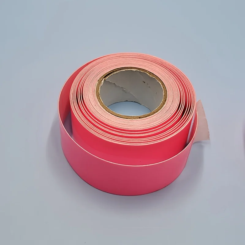 Glow-In-The-Dark Pink Tape-Decorative Fluorescent Adhesive For Concrete Surfaces, Non-Waterproof Warning Stickers & Fishing Ge