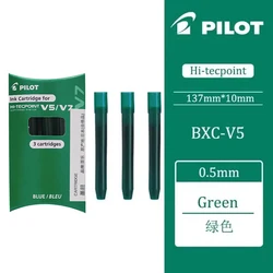 Premium Gel Pen with Replaceable Ink Cartridge - Smooth Writing School and Office Accessory (Green ink)