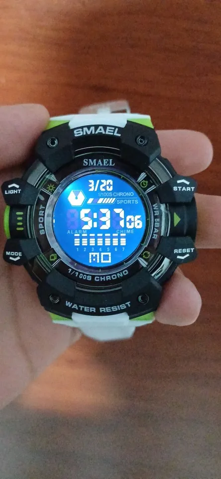 SMAEL Digital Wristwatch in Different Environments