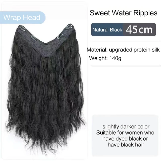 Synthetic Long Wig Hanging Rar Dyed Wig Piece V Type One Piece Highlighting Natural Increased Hair Volume Fluffy Hair Extension Aliexpress Synthetic Long Wig Hanging Rar Dyed Wig Piece V Type One Piece Highlighting Natural Increased Hair Volume Fluffy Hair Extension Aliexpress