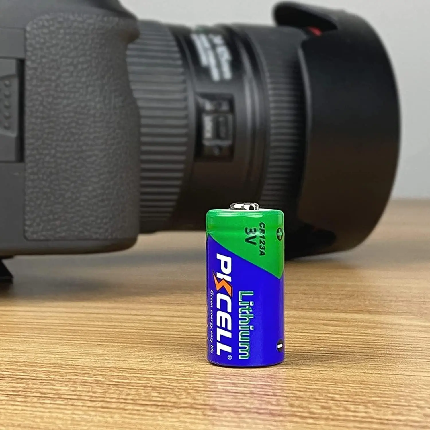 8PC PKCELL CR123A 3V Lithium Battery 123 123A BR2/3A CR123 High-Voltage Batteries Use In LED torches And Digital Cameras lithium battery