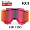 FXR Goggles Motocross Helmet Goggles Double Layers Anti-fog Lens Suit For FXR Goggles Only Lens without Goggles 2