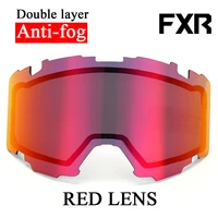 FXR Goggles Motocross Helmet Goggles Double Layers Anti-fog Lens Suit For FXR Goggles Only Lens without Goggles 2