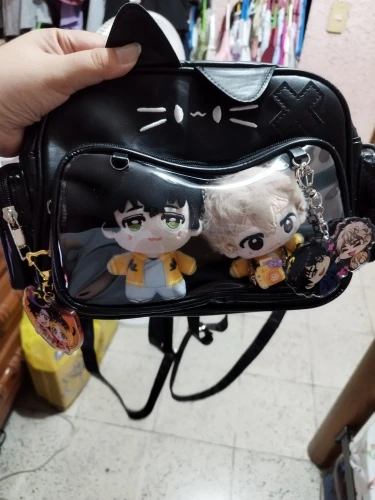 Vegan Leather Neko Bag - Harakuju Aesthetic photo review