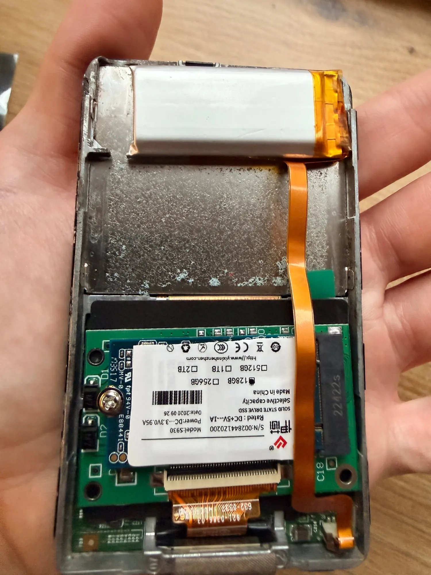 Ipod Classic Upgrade Kit SSD 128gb Included Parts 5th 6th 7th Gen