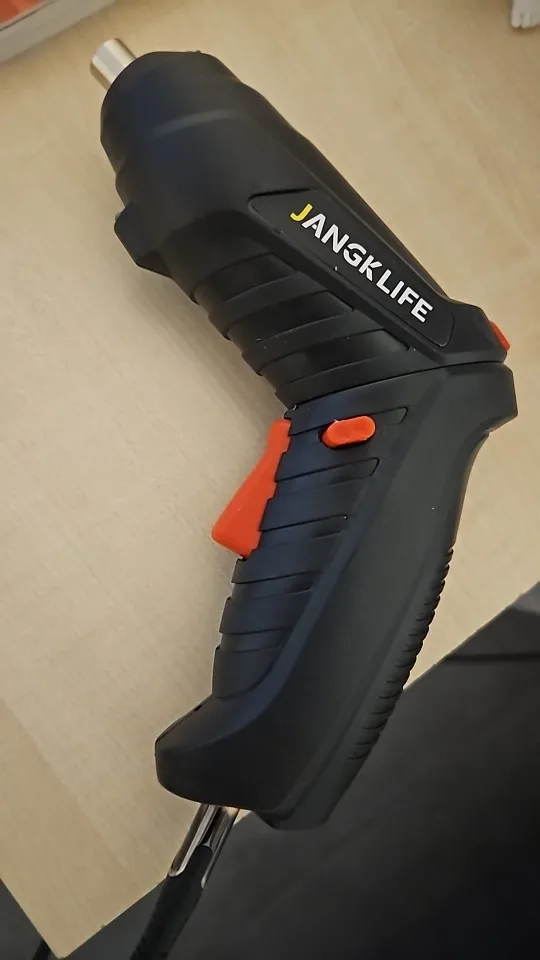 JANGKLIFE Electric Screwdriver Battery Rechargeable Cordless Screwdriver Powerful Impact Wireless Screwdriver Drill photo review