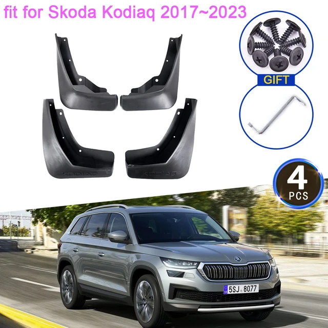 4x für Skoda Kodiaq 2017 2018 2019 2020 2021 2022 2023 MudFlap Kotflügel  Splash Guards Fender Flare Vorne Hinten Rad zubehör - AliExpress