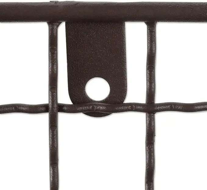 Rustic metal towel bar – farmhouse bathroom décor 3