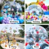 Inflatable Balloon Bubble House Tent Commercial Grade PVC Clear Bubble House with air Pump & Blower 10 ft  For Children's Party 5