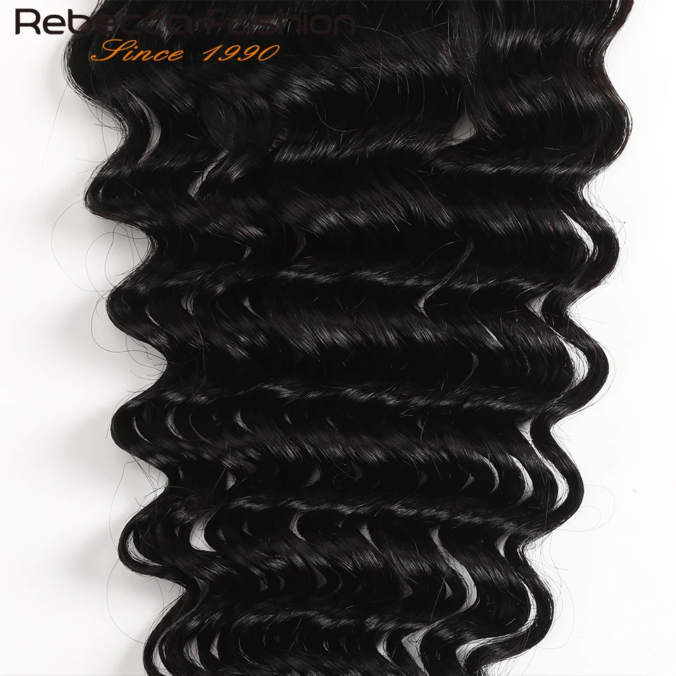 180D Deep Wave 4X4 Curly Human Hair Top Lace Closure Transparent Swiss Lace Bleached Knots Brazilian Deep Curly Closure human hair closure,human hair lace product
