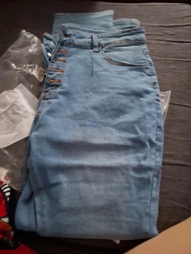 Women's High Waist Stretchy Skinny Jeans - Slimming Shaping Denim photo review