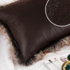 High-end Fluffy Faux Fox Fur Throw Pillows Decor Home High Quality Plush Back Cushion for Sofa Bed Chair Super Soft Cushion Cozy 4