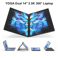 Kingnovy L14 YOGA Dual Screen 360° Laptop 12th Gen Intel N95 2*14 Inch 2.5K Touch IPS Windows 11 Tablet PC 2 in 1 Notebook WiFi 2