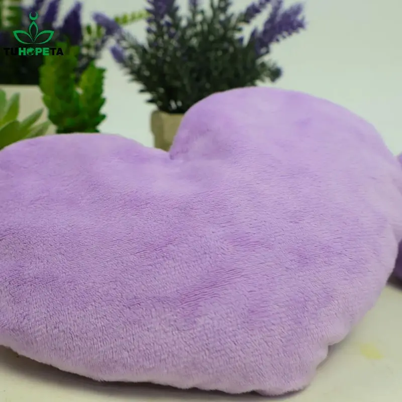 Tuhopeta Microwave Eye Pillow Warm & Cold Face Eye Mask Lanvendar Relief for Migraine, Tension,Stress,Headache Love Gift 4