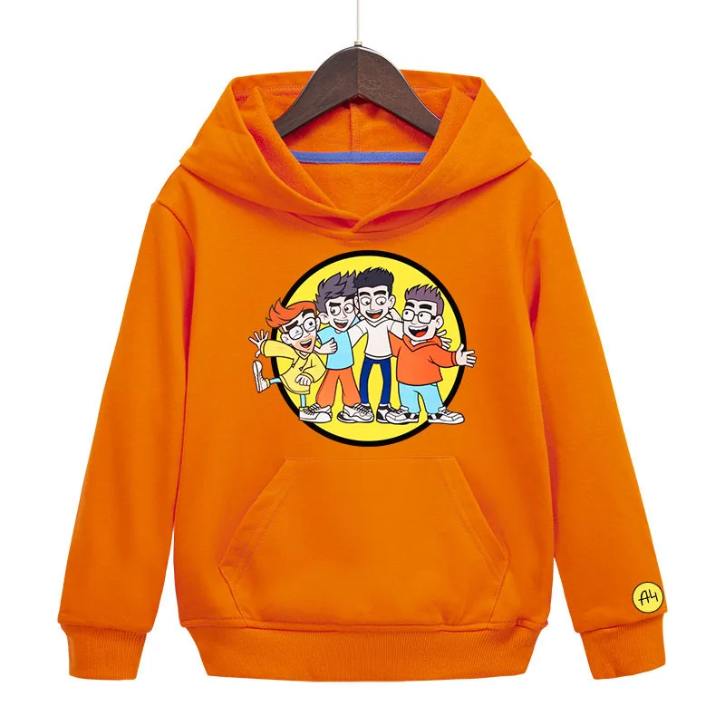 

Spring Autumn мерч A4 Boy Girl Hoodies Влад Бумага А4 для детей K Children Hooded sweatshirts Casual children's clothing boys