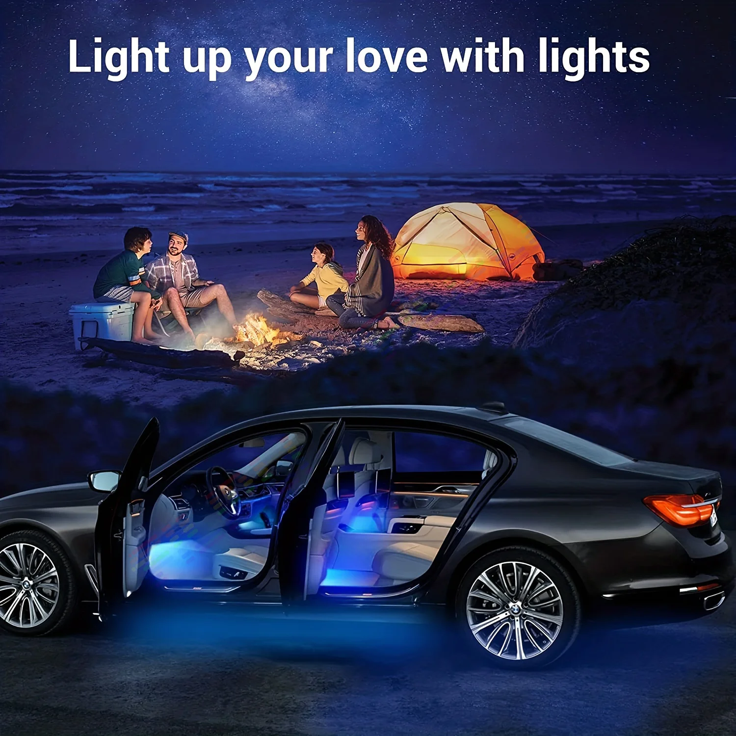 Dual Zone Car Ambient Lights 3