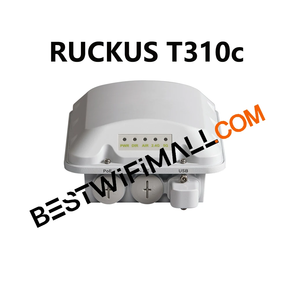 RUCKUS NETWORKS ZoneFlex T310c 901-T310-WW20 901-T310-EU20 Outdoor Access Point 802.11AC, 2x2:2 BeamFlex+ Dual-band