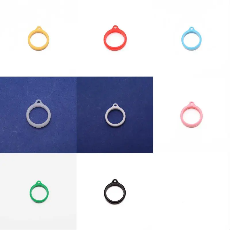 DIYEAH 1 Lot De 20 Anneaux De Suspension Durables En Silicone Pour