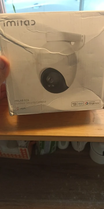 360° View WiFi 6 Camera for Home Security 24/7 Recording Auto-Tracking