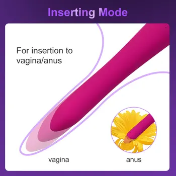 Dual Head Wand Vibrators for Women Dildos Butt Plug Anal Vagina Clitoris Nipple Stimulator Massager Automatic Adult Sex Toys 18 3