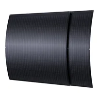 LIONSHEE LS-SP240 Panneau Solaire Flexible 240W 2PCS 17,55% Haute Efficacité Pliable Jusqu'à 120 °   Cellule solaire mono 182x83mm, étanche IP67, pour camping-car/bateau/station d'alimentation sur le toit 4