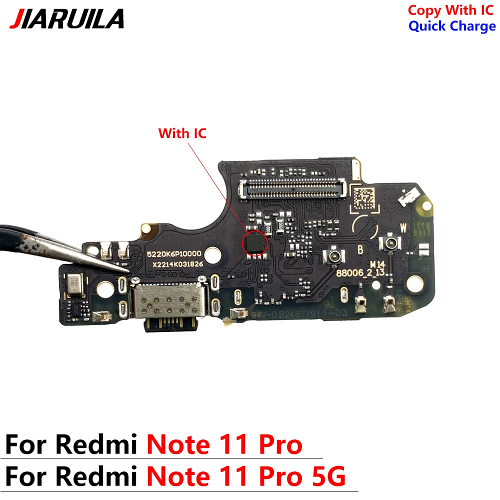 Charger Board Flex For Xiaomi Redmi Note 11 Pro 5G USB Port
