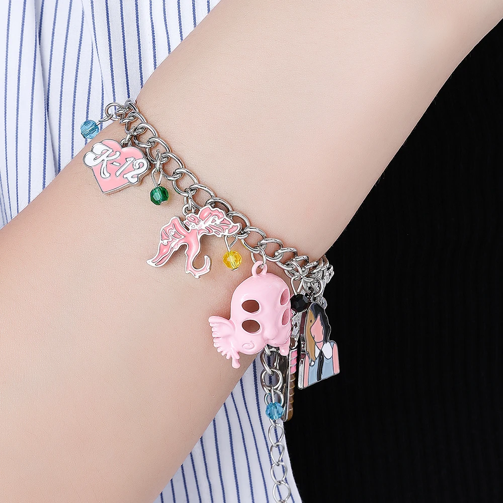 Pink Crying Baby K12 Charm Bracelet Melanie Martinez Portals