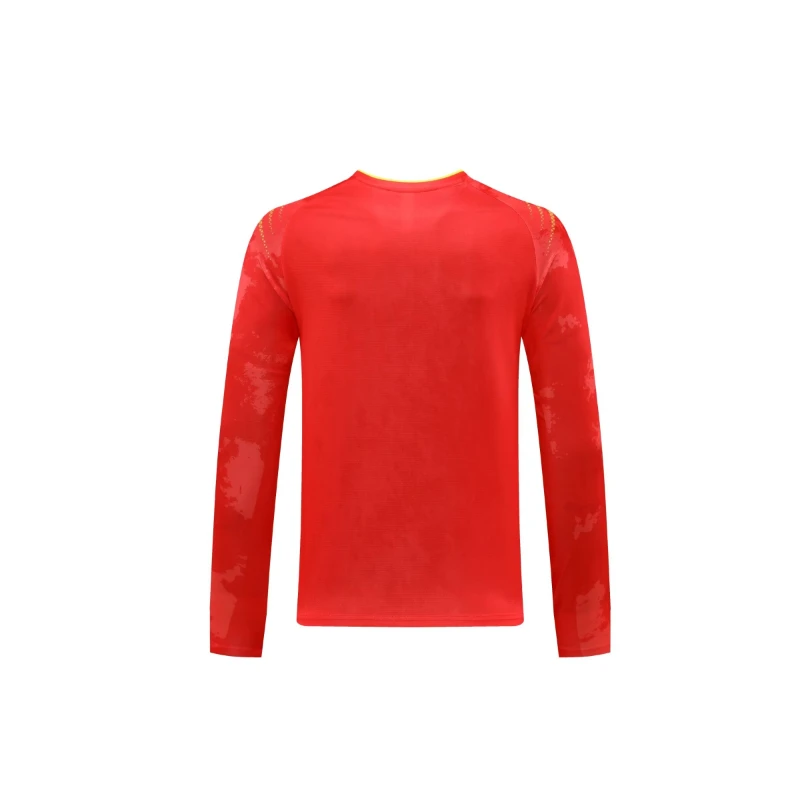 China Dragon Long Sleeve Table Tennis Shirt Red Blue Chinese Team Badminton Jersey For Men Women Can Print Team Name