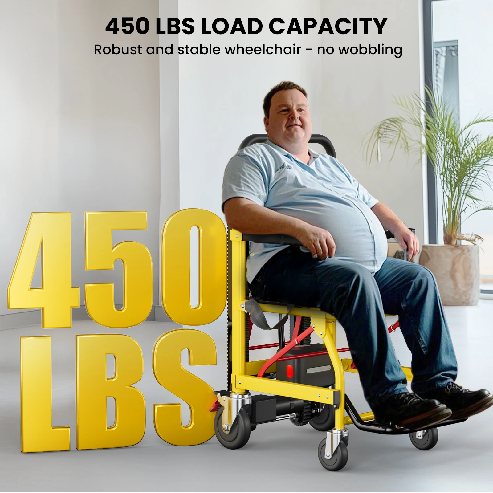 Foldable Electric Stair Climbing Chair 2
