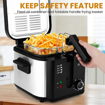 Electric Stainless Deep Fryer 1