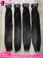 15A Tissage cheveux humains Vietnamese extension 100% Raw Cheveux Humain Tissage Humain Hair Humains Femme 1/3/4 PCS Meche 1