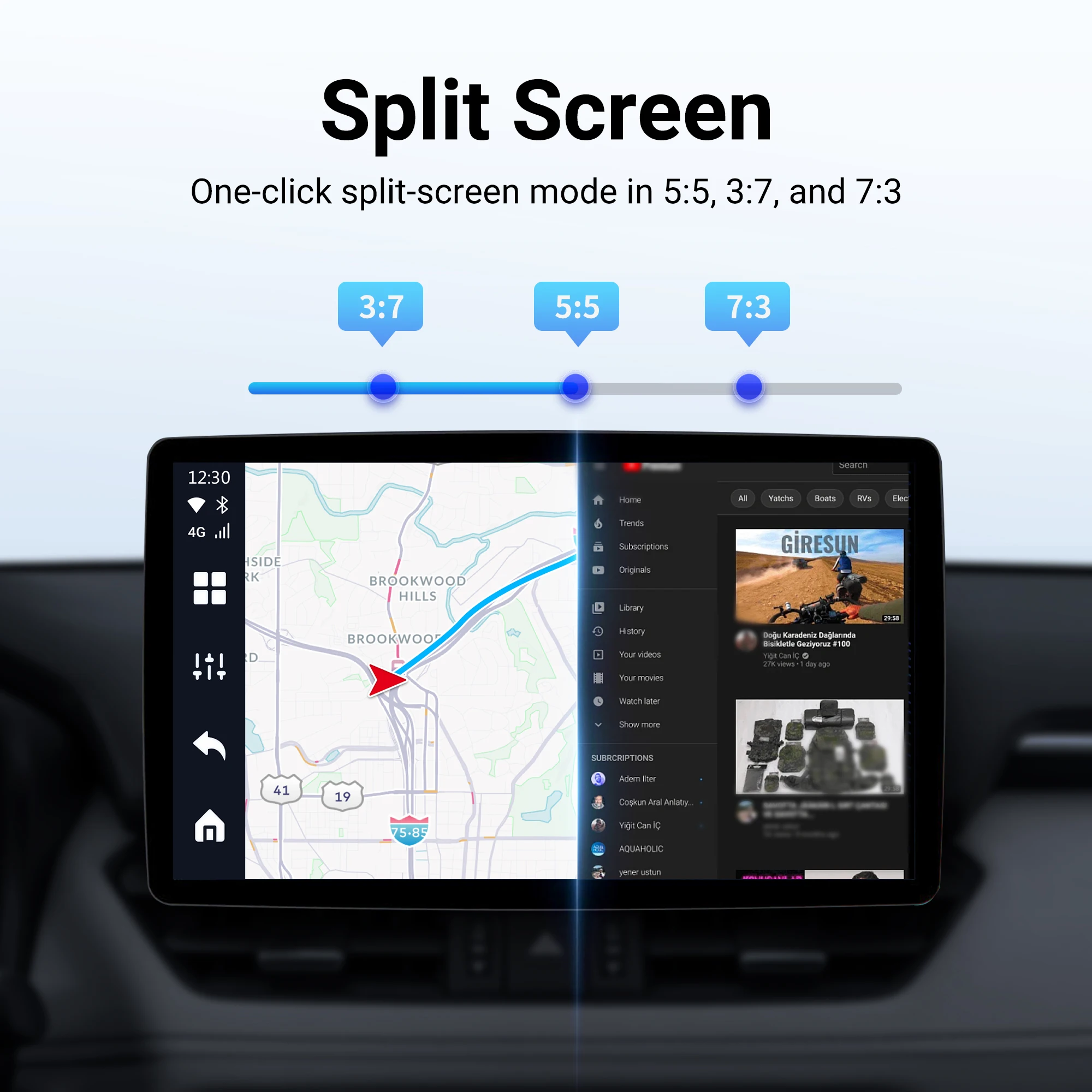 OTTOCAST 新しい P3 Lite OttoAiBox ワイヤレス CarPlay Android AI