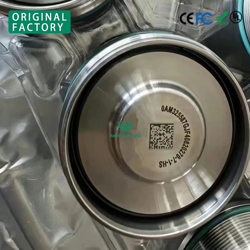 Original New DQ200 0AM Valve body Accumulator Fit for Audi VW Seat Skoda 7 Speed 0AM325587E gearbox transmission accumulator housing