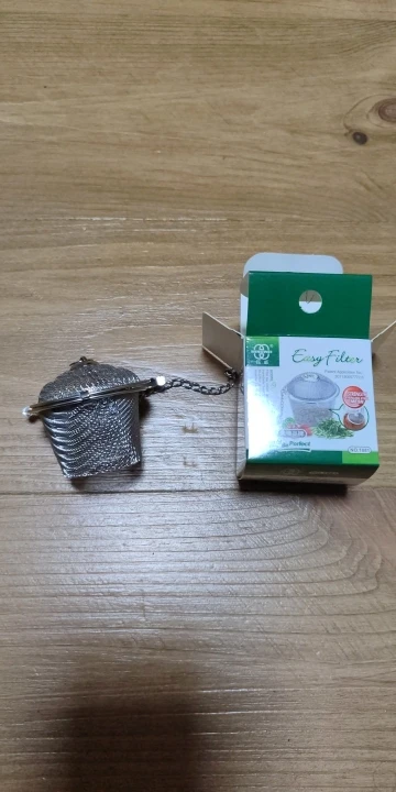 Tea Spice Strainer Seasoning Ball Mesh Herbal Ball Stainless Steel Teakettle Locking photo review