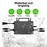 Micro-onduleur SUKFLOW 1000W, micro-onduleur solaire avec WLAN et Bluetooth, étanche IP67, avec câble CA de 5m pour l'alimentation de balcon 4