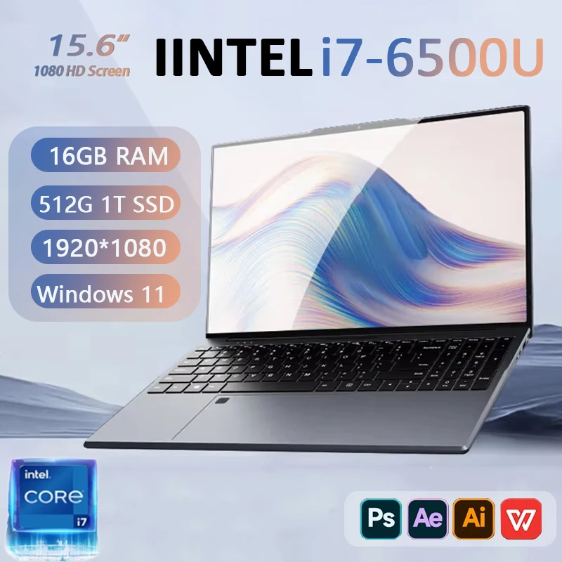 ドスパラ　VF-HE11 Core i7-6500U/8GB/HDD 1TB 15.6'' HD Windows 11 Intel Core I7-6500U Laptop Computer