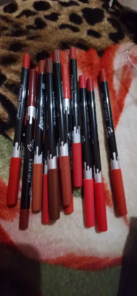12 Color Matte Lip Liner Set photo review