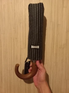 Ветрозащитный зонт с деревянной ручкой | AliExpress