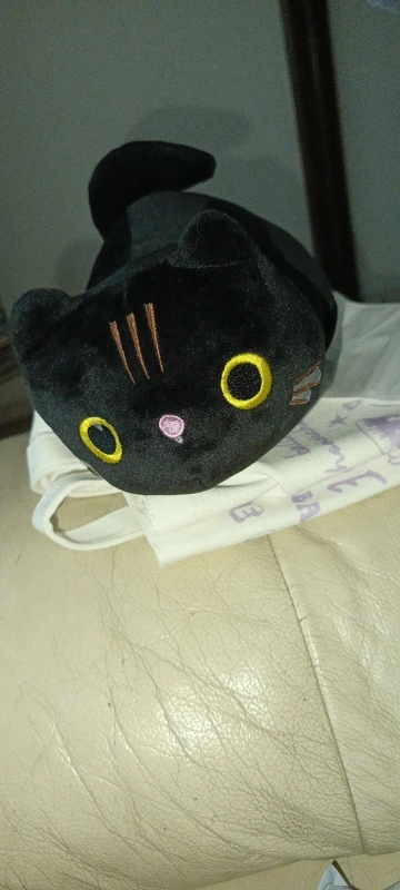 20cm Cute Soft Cat Plush Pillow photo review