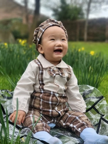 Two-Piece Baby Boy Lapel Suspenders Jumpsuit photo review