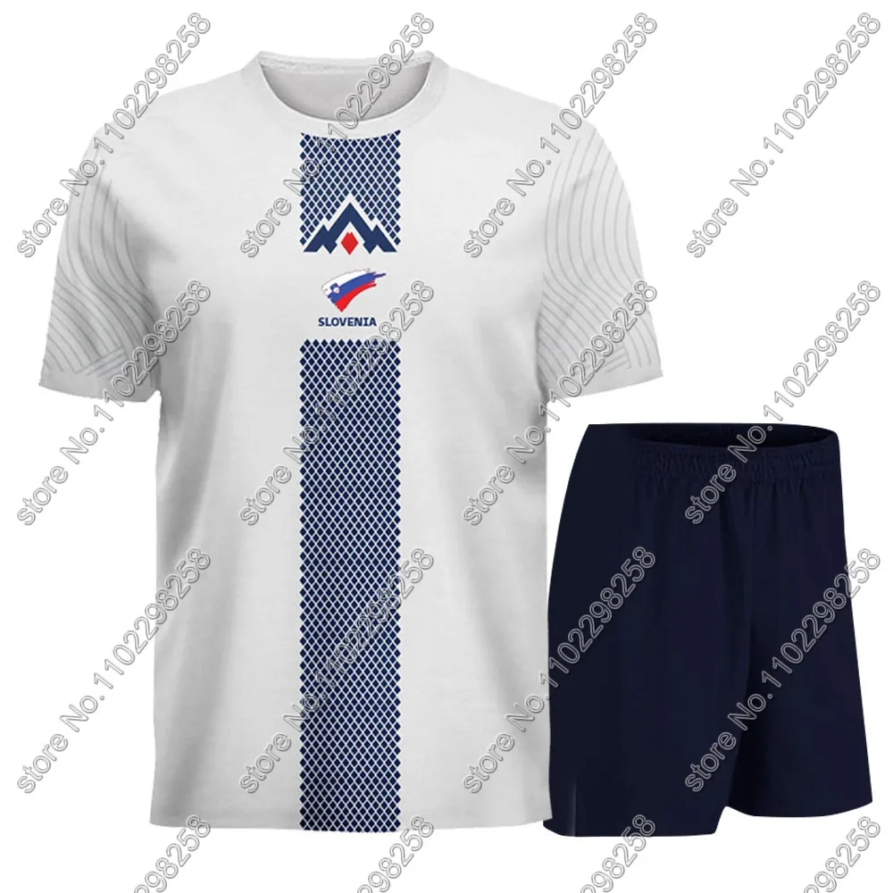 sports shorts sports suit Slovenia Jersey team Fans T Shirts 3D Print Mens Shorts Running Suit