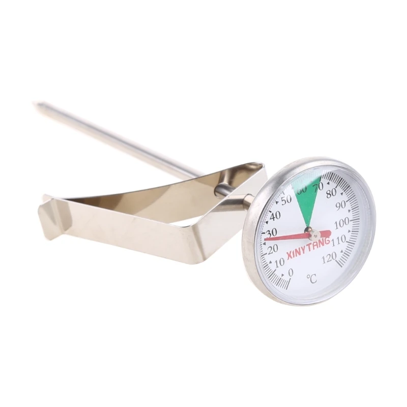Instant Read Stainless Steel Kitchen Food Cooking Milk Coffee Probe Thermomete 5