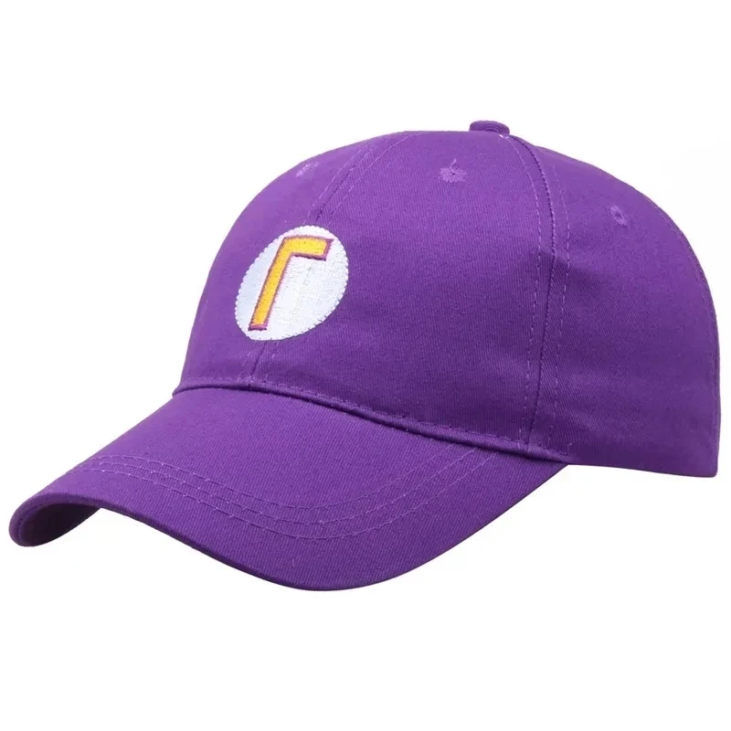 Game Cartoon Hats Super Luigi Bros Sun Hat Adjustable 4 Colors Anime Cosplay Accessories Embroidery Baseball Cap Gift Prop