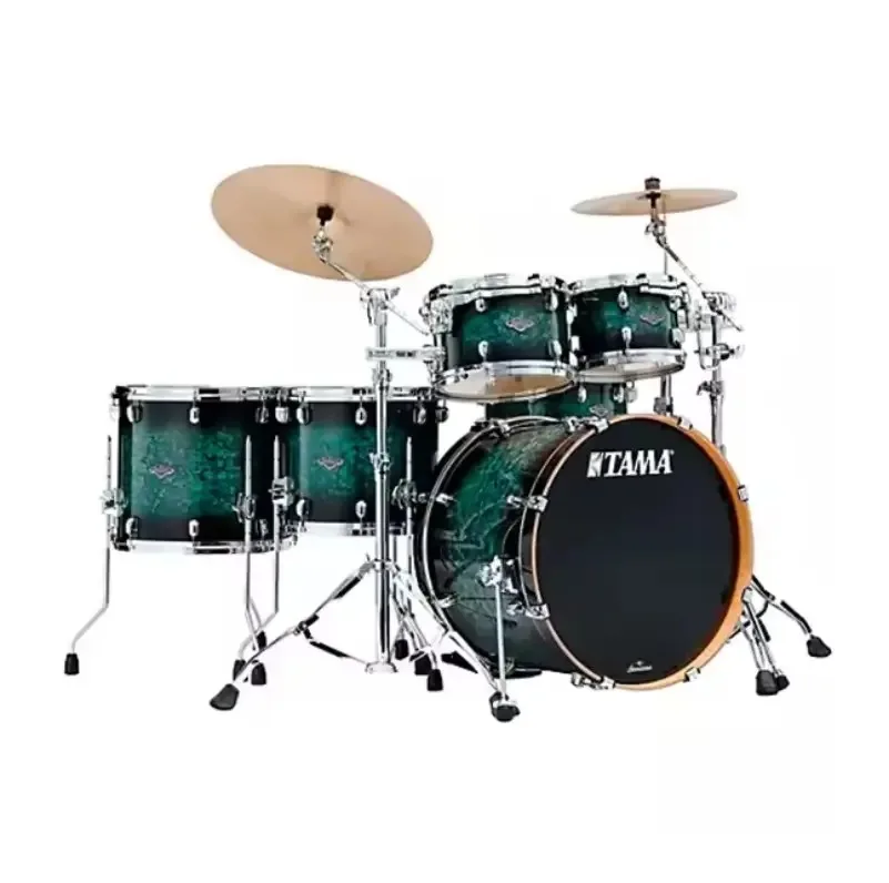 TOP QUALITY Classic Performer 6 Piece Professional Musical Instrument Drum Set Ready