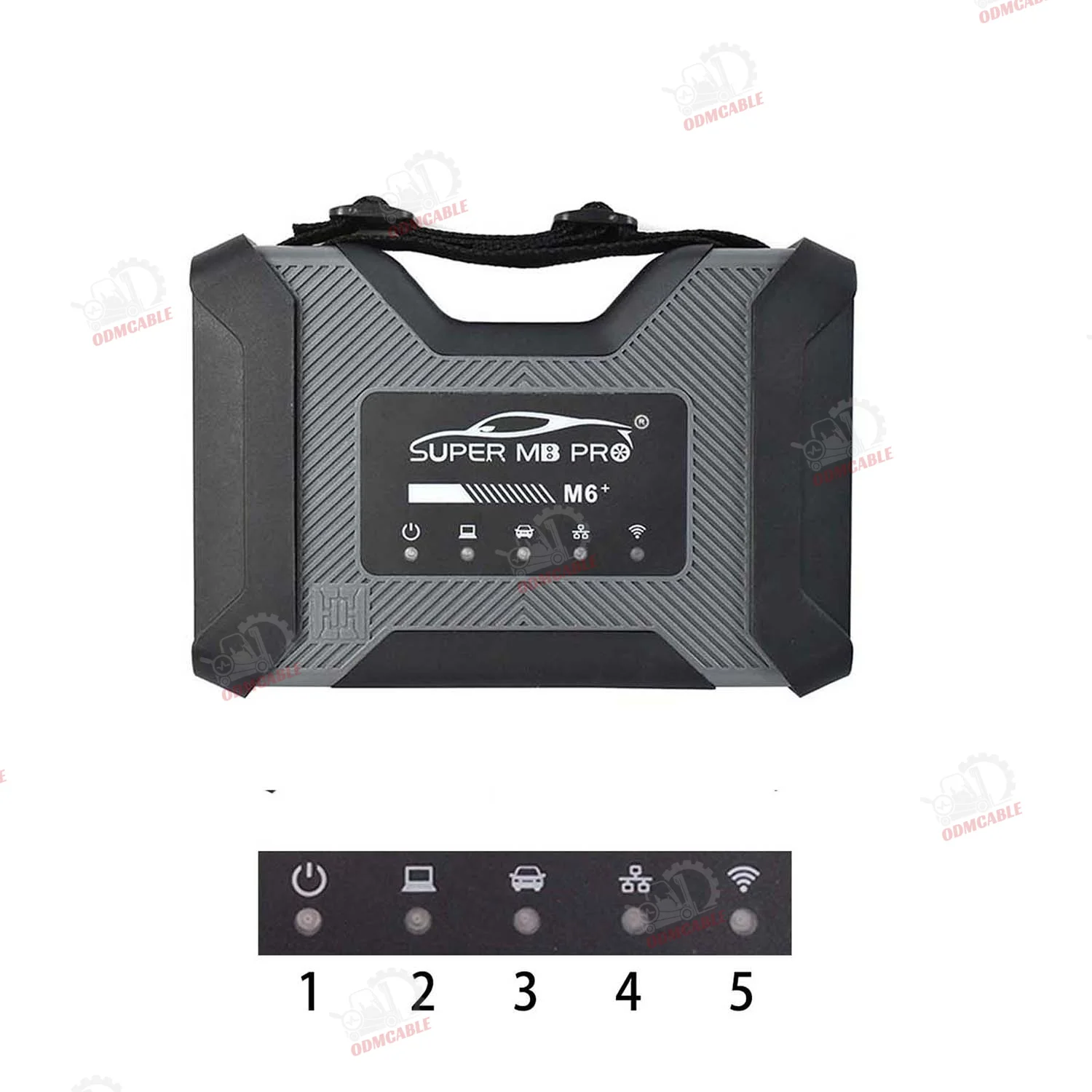 

Диагностический сканер OBD II PK C4 C5 C6, полный комплект с полным программным обеспечением для SUPER MB PRO M6, Wi-Fi, для грузовиков и автомобилей
